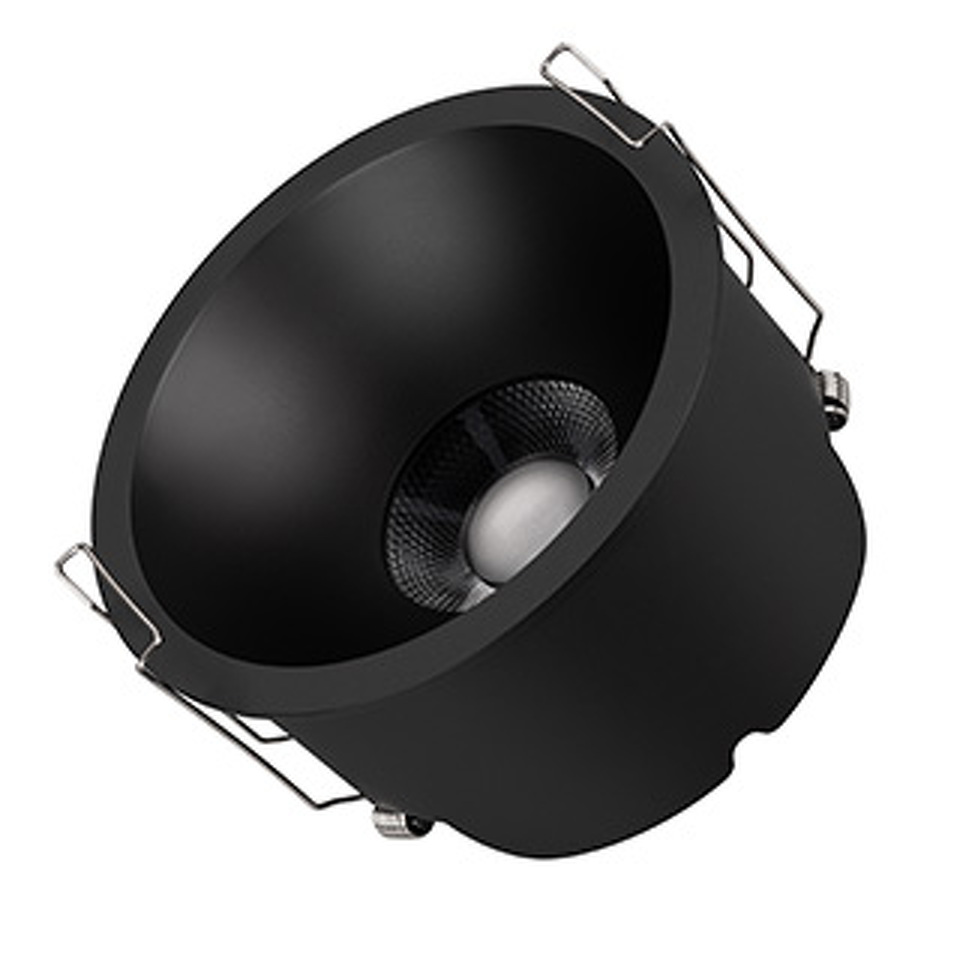 Фото №1  Arlight Светильник MS-HARBOR-R123-20W Warm3000 (BK, 24 deg, 230V) ( IP20 Металл, 5 лет)
