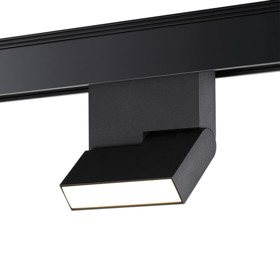 Фото №6  NOVOTECH 358534 SHINO NT21 083 черный Трековый светильник для низковольного шинопровода IP20 LED 4000K 10W 48V KIT
