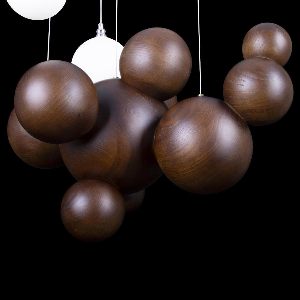 Фото №6  Подвесной светильник 10161 Dark wood Подвесной светильник LOFT IT Ginger