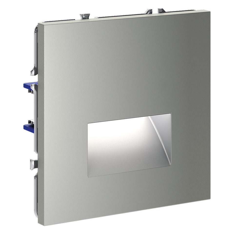 Фото №9  Розетка Подсветка светодиодная встраиваемая VOLTUM S70, (сталь)