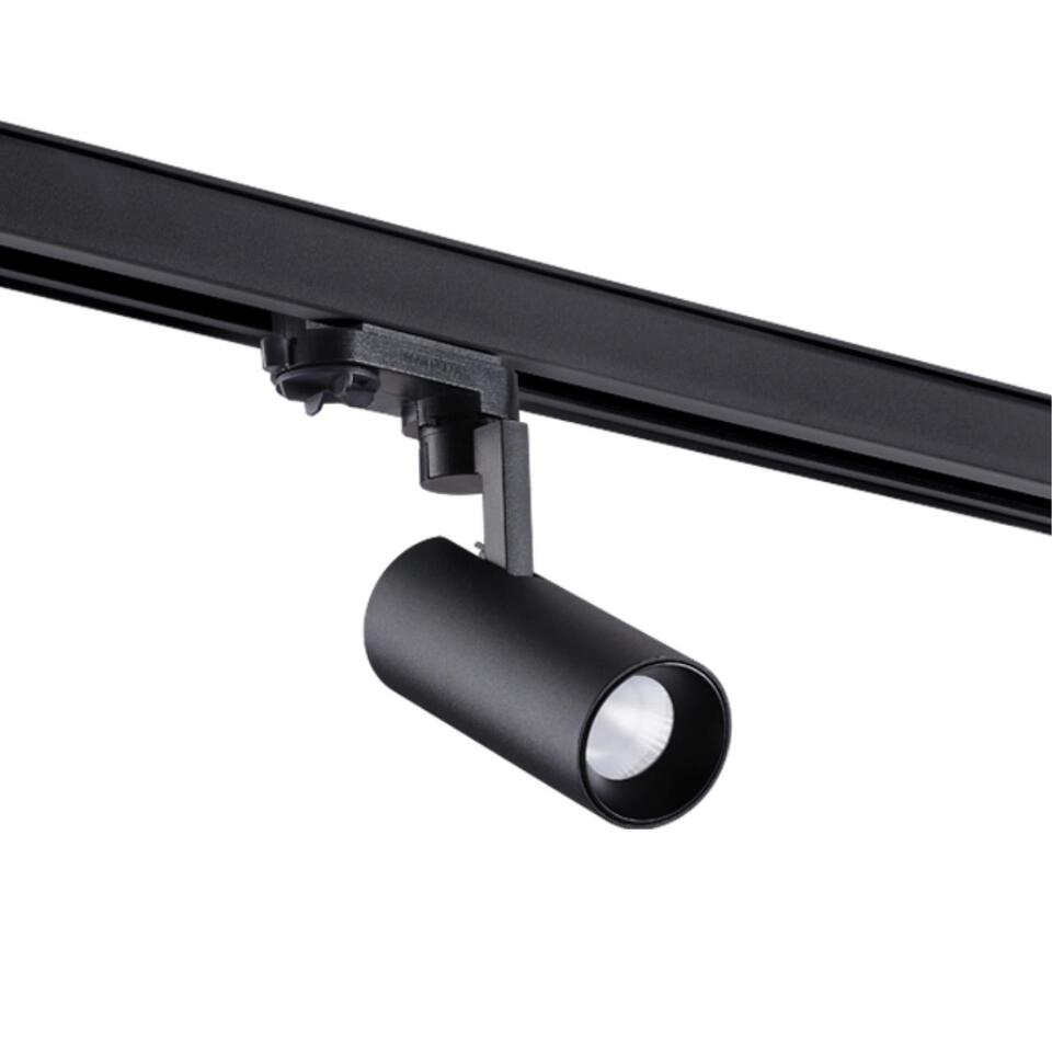 Фото №2  NOVOTECH 358254 PORT NT19 268 черный Трехфазный трековый светодиодный светильник IP20 LED 10W 220-240V HELIX