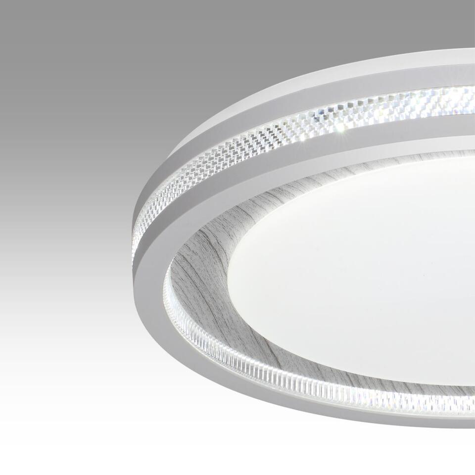 Фото №7  SONEX 7681/ELN COLOR SN 164 Светильник пластик/сер под дер LED 76Вт 3000/4000/6000K D480 IP43 CCT MAVI WOOD