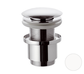 Фото Донный клапан без перелива 1”1/4 Remer 904CC2114BO, белый матовый