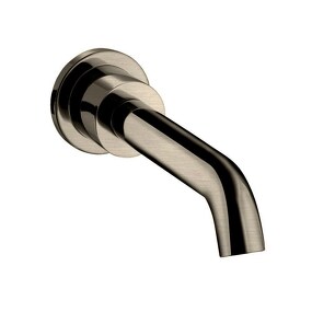 Фото 992112XX Palazzani MIDI излив для ванны, 230 мм Никель тёмный шлиф., PVD 82
