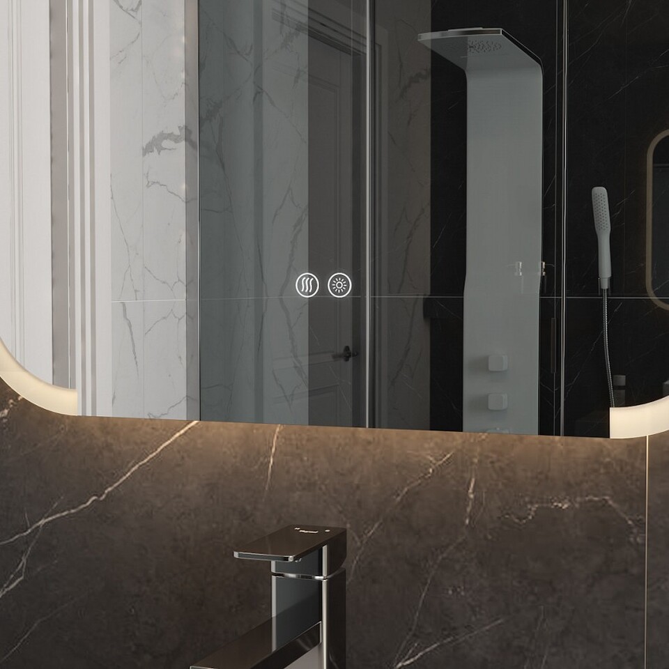 Фото №32  Teymi Зеркало Solli Luxor 600х650, LED подсветка, сенсор, антипар T20401