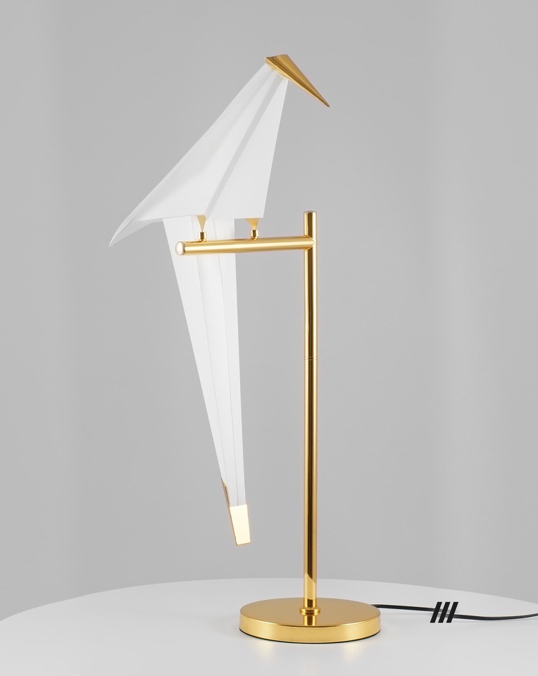 Фото №6  Настольная лампа Светодиодная настольная лампа Moderli V3074-1TL origami Birds 1*LED*6W