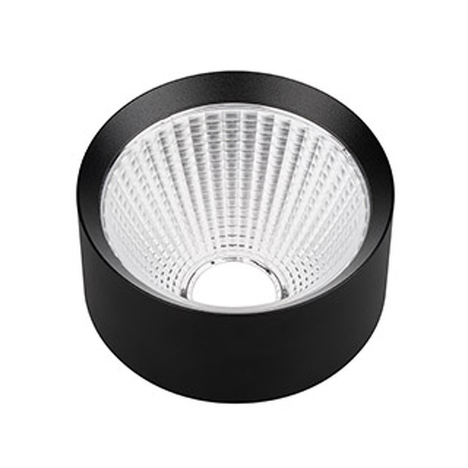 Фото №1  Arlight Рефлектор с посадочным кольцом LGD-REFLECTOR-RING-R85 (BK) ( Металл)