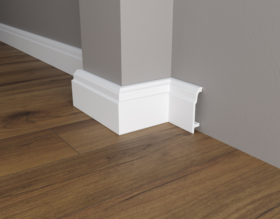 Фото №3  Плинтус Decor-dizayn DD102/Плинтус широкий (102x23.4x2000мм)/14, шт