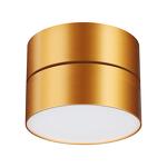 Превью фото №6  NOVOTECH 358751 OVER NT21 355 матовое золото Светильник накладной светодиодный IP20 LED 24W 4000K 2100Лм 100-265V PROMETA