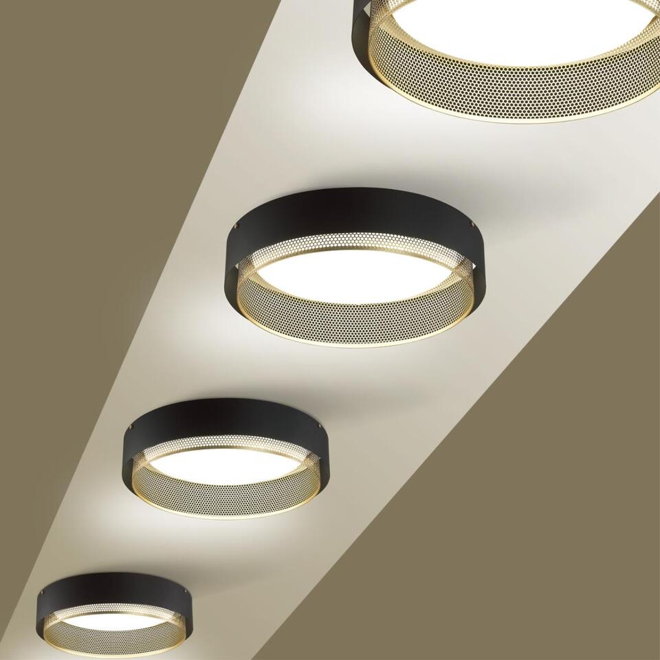 Фото №11  SONEX 7692/48L AVRA LED SN 592 Светильник металл/акрил/белый/черный/шампань LED 48Вт 3000-6000K D410 IP20 пульт ДУ ANTEY