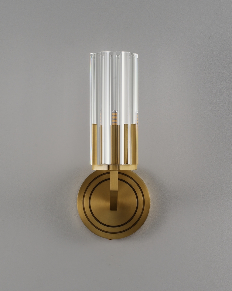 Фото №10  Светильник настенный Moderli V11015-1W Brass