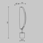 Превью фото №7  Настольная лампа Настольный светильник Maytoni MOD281TL-L15BS3K