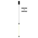 Превью фото №5  NOVOTECH 359352 KONST NT24 050 черный Светильник линейный светодиодный IP20 LED 6W 170-265V 4000K 480Лм VITZ