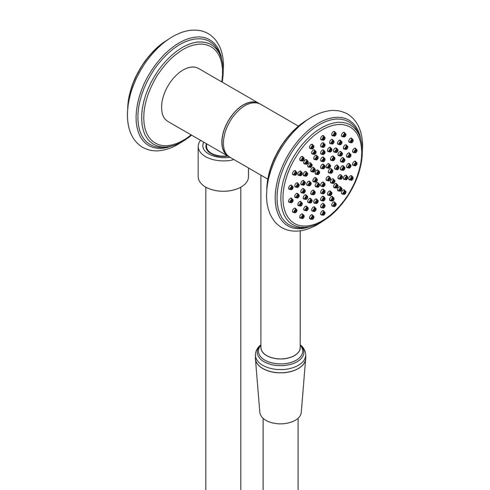 Фото №10  SD027AXX AQUAelite INstile душевой гарнитур из латуни Вороненная сталь шлиф., PVD 59Q