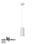 Превью фото №1  Подвесной светильник NOVOTECH 370978 OVER NT24 614 белый гипс Светильник подвесной, длина провода 2м IP20 E27 50W 220V YESO