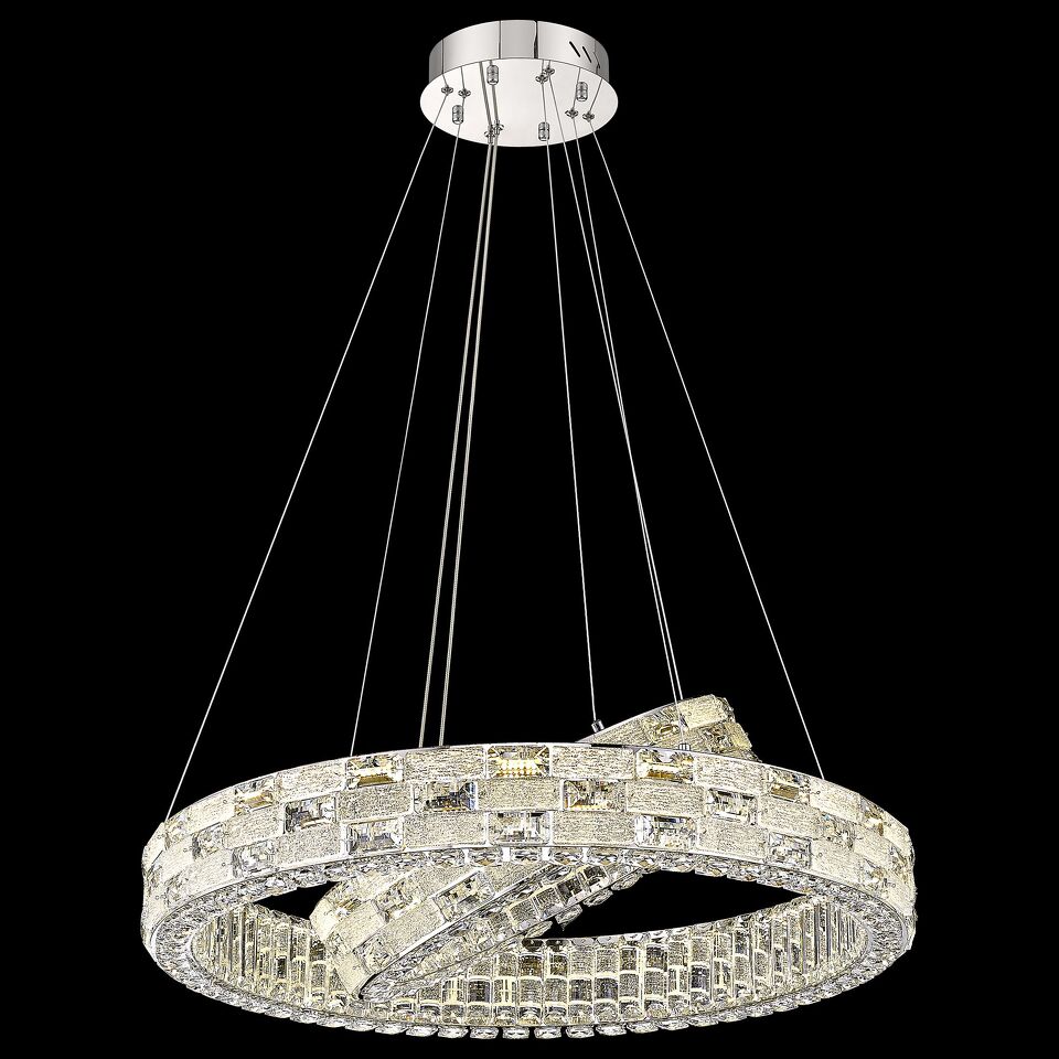 Фото №1  Подвесной светильник WE469.08.123 WERTMARK ELAINE светильник подвесной, LED, 120W, 3000/4000/6000K