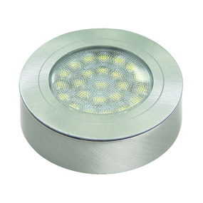 Фото Furnika Светодиодный светильник ROUND DY, накладной/врезной, теплый, хром