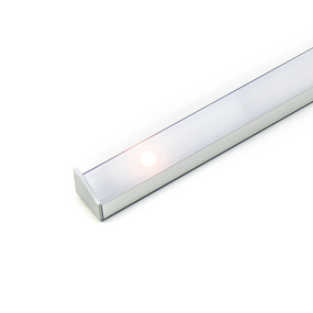 Фото DLIGHT Светодиодный светильник COR с сенсорным выключателем СПРАВА, 9.6 W/м, холодный, алюминий