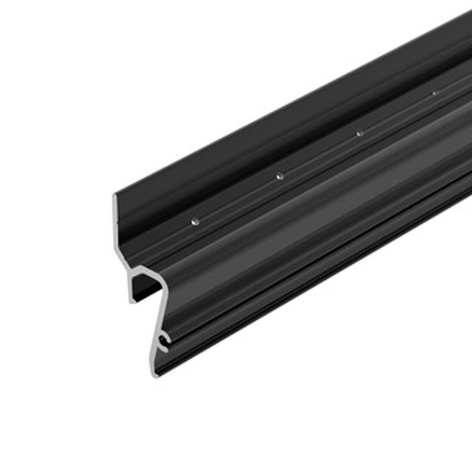 Фото №1  Arlight Профиль STRETCH-SHADOW-TECH-VENT-2000 BLACK (A2-DELTA) ( Алюминий)