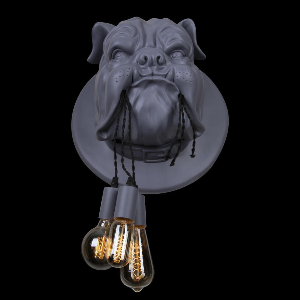 Фото №8  10177 Grey Настенный светильник LOFT IT Bulldog