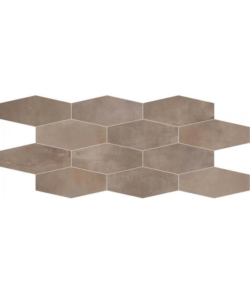 Фото №2  Мозаика ABK Мозаика MOSAICO LOSANGA MUD 30X60