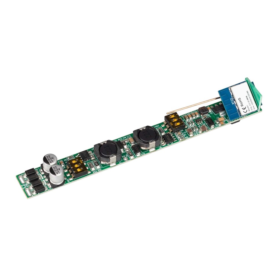 Фото №1  IARL INTELLIGENT ARLIGHT Диммер SMART-CC-202-72-MIX-IN (48V, 2x350-700mA, Track, TUYA BLE, 2.4G) ( Контроллер)