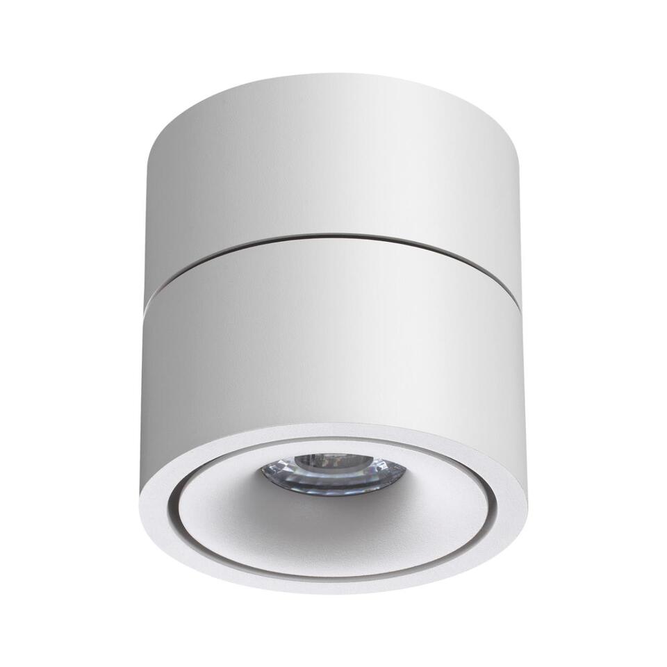 Фото №6  NOVOTECH 358774 OVER NT21 364 белый Светильник накладной светодиодный IP20 LED 15W 4000K 1300Лм 100-265V GRODA