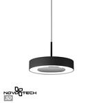 Превью фото №1  Подвесной светильник NOVOTECH 359281 OVER NT23 326 черный Светильник накладной светодиодный IP20 LED 18W 85-265V 1350Лм 3000К MIRROR