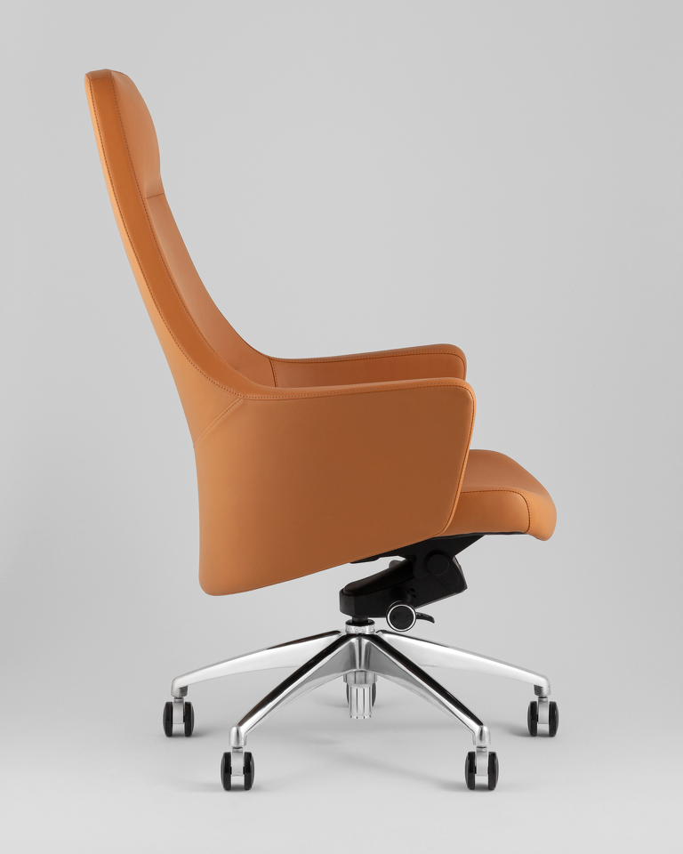Фото №8  Кресло Кресло руководителя TopChairs Ferris коричневое