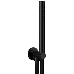 Фото SD004BXX AQUAelite душевой гарнитур с лейкой из ABS пластика Матовый чёрный, 38/05Q