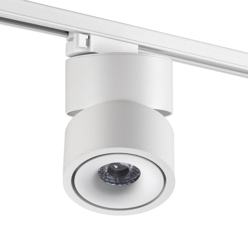 Фото №6  NOVOTECH 358778 PORT NT21 224 белый Светильник трековый однофазный трехжильный IP20 LED 15W 4000K 1300Лм 100-265V GRODA