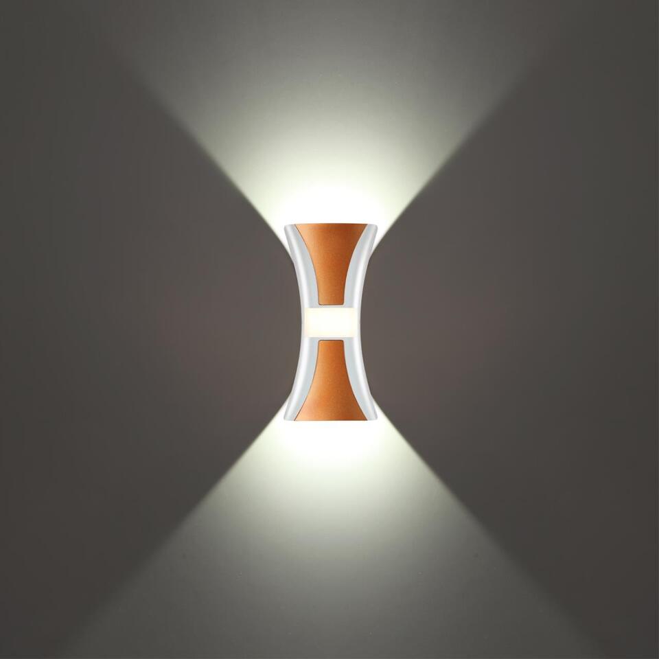 Фото №6  NOVOTECH 358937 STREET NT22 730 белый/золото Светильник ландшафтный светодиодный IP54 LED 4000К 12W 85-265V CALLE