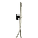 Превью фото №1  SD017AXX AQUAelite SPA Home душевой гарнитур для коллекции SPA home, из стекла и латуни Никель шлифованный, 07Q