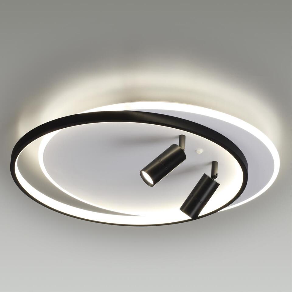 Фото №3  Люстра LUMION 5603/75CL LEDIO LN26 290 белый, черный Люстра потолочная LED диммир. с ДУ 87W 3000-6000К 220V NAOKO