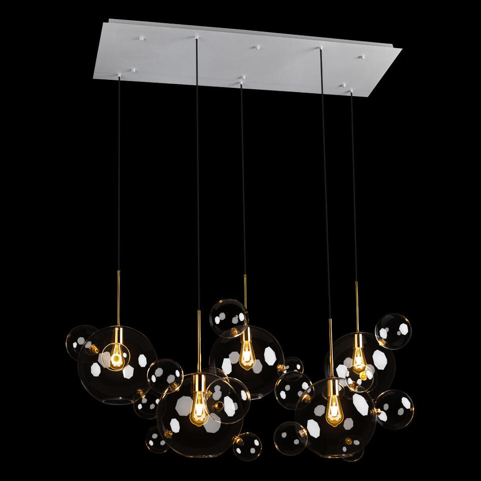 Фото №8  Подвесной светильник 2034-S5 Подвесной светильник LOFT IT Bolle