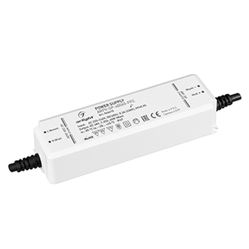 Фото №1  Arlight Блок питания ARPV-SP-48060-PFC (48V, 1.25A, 60W) ( IP67 Пластик, 5 лет)