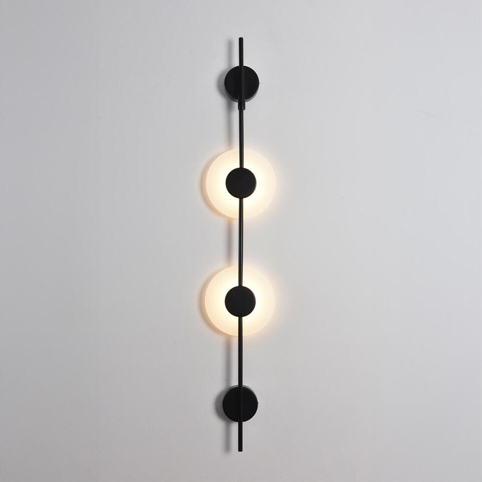 Фото №9  LUMION 8372/16WL LEDIO LN26 427 черный/белый, металл/акрил Бра LED 16W 3000/4000/6000K 220V ECA