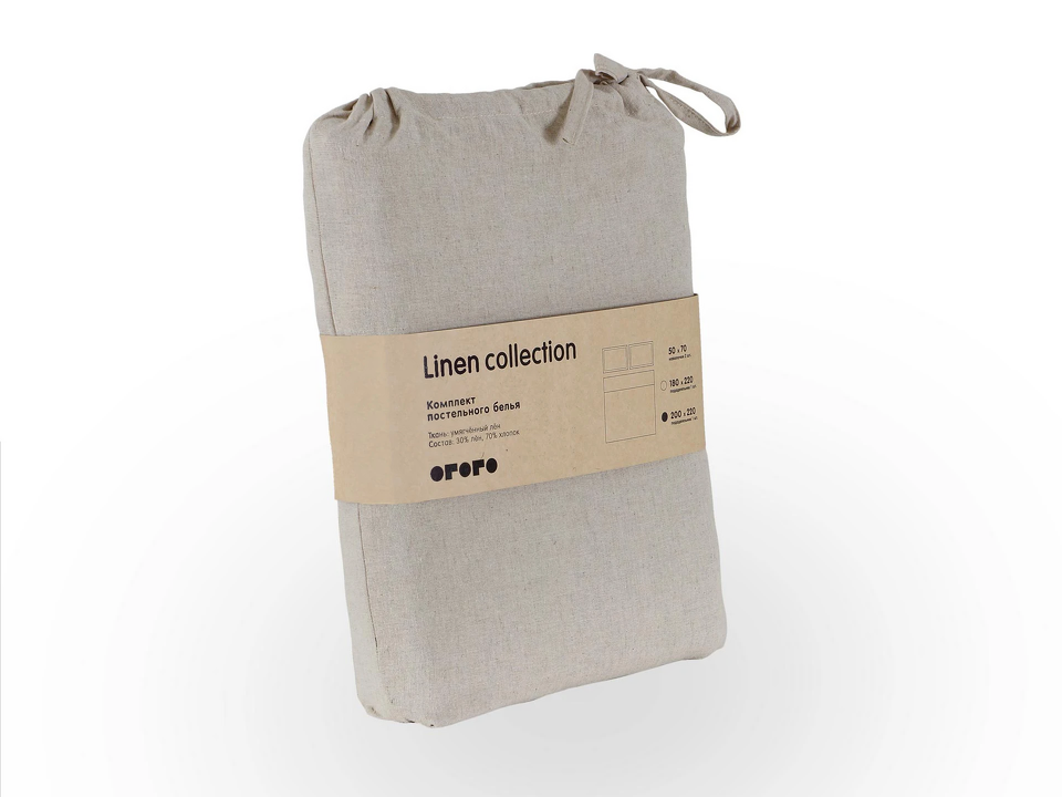 Фото №4  OGOGOHOME Комплект постельного белья Linen Collection