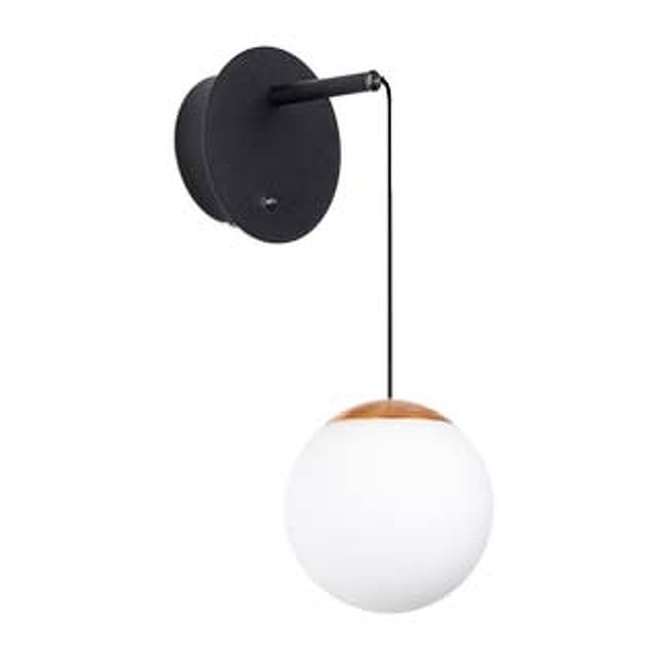 Фото №1  Arlight Светильник SP-BEADS-WALL-HANG-R130-6W Day4000 (BK-GD, 180 deg, 230V) ( IP20 Металл, 3 года)