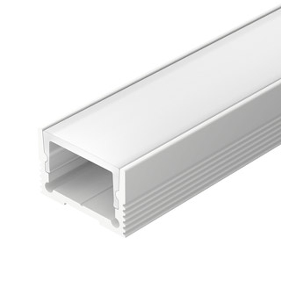 Фото №1  Arlight Профиль SL-SLIM20-H13-2000 WHITE ( Алюминий)