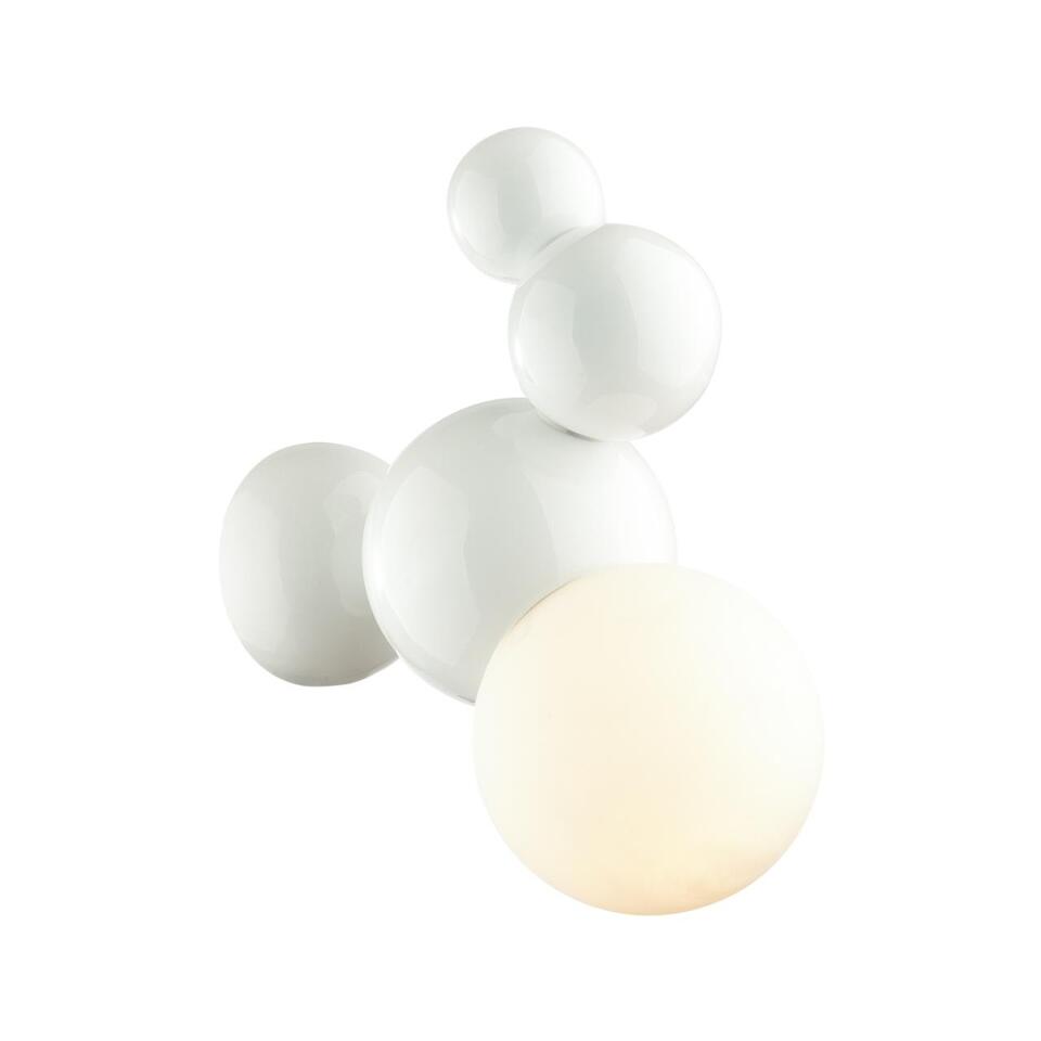 Фото №7  LUMION 6565/1W MODERNI LN26 178 белый/белый матовый/металл/стекло Бра E27 1*40W 220V BLASEN