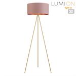 Превью фото №1  Торшер LUMION 8076/1F NEOCLASSI LN26 466 золото/коричневый, металл/текстиль Торшер E27 1*60W 220V AVIOLA
