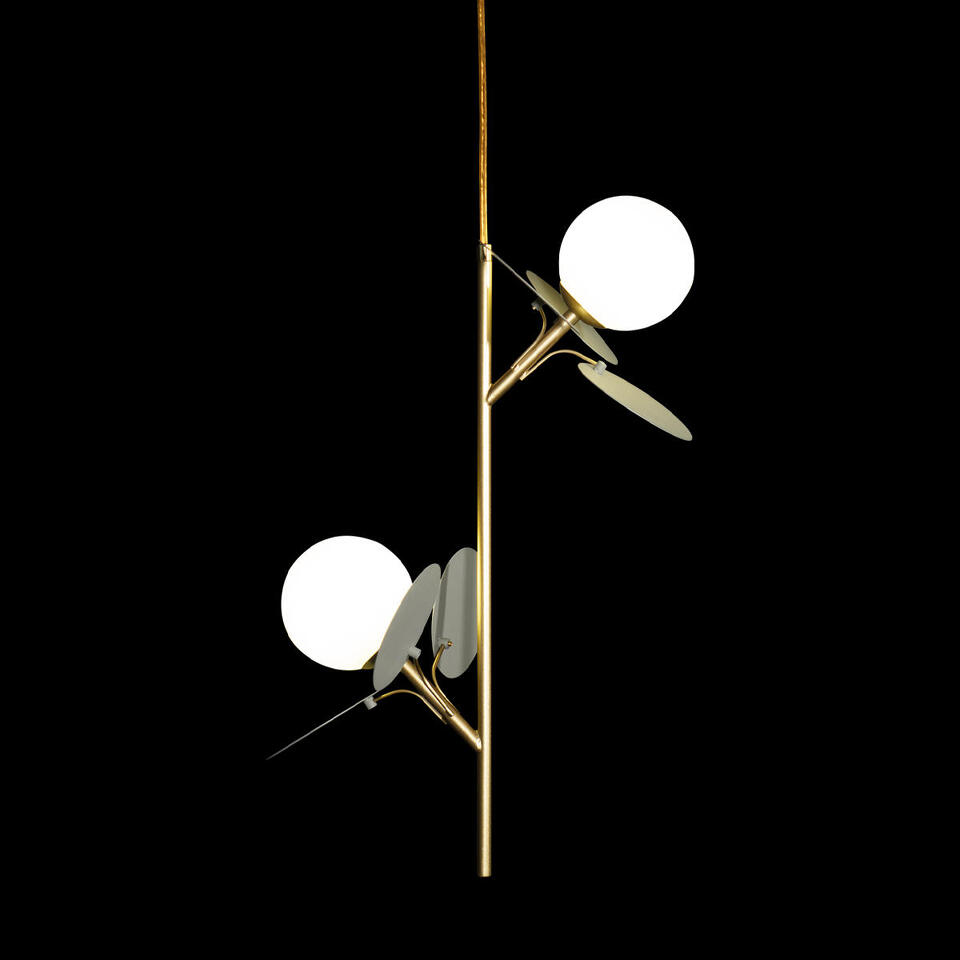 Фото №7  Подвесной светильник 10008/2P Grey Подвесной светильник LOFT IT Matisse