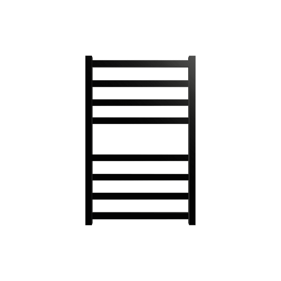 Фото №1  Полотенцесушитель Полотенцесушитель водяной Primoclima Nox 30 Water Inox Black 80*50 4_4