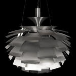 Превью фото №5  Подвесной светильник 10156/800 Silver Подвесной светильник LOFT IT Artichoke