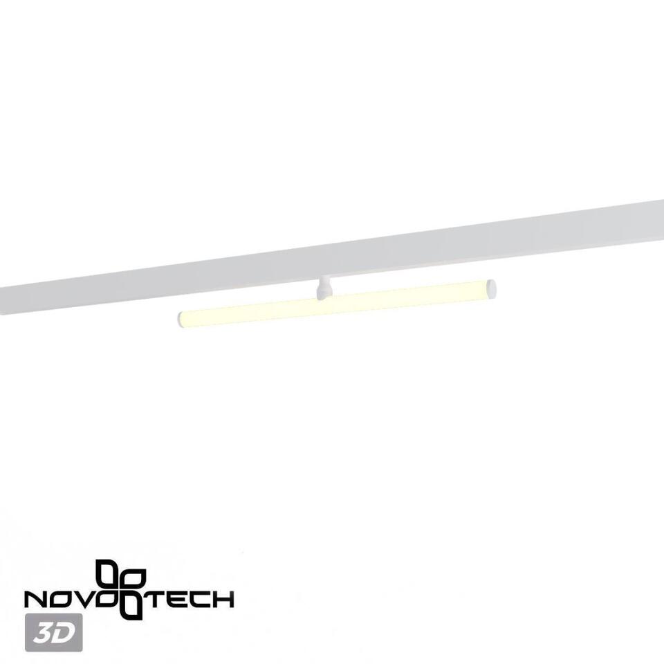 Фото №8  NOVOTECH 359447 SHINO NT24 132 белый Трековый низковольт. св-к диммир. со сменой цв.температуры, пульт ДУ/Tuya Smart Life IP20 LED 12W 48V 3000-6000K FLUM