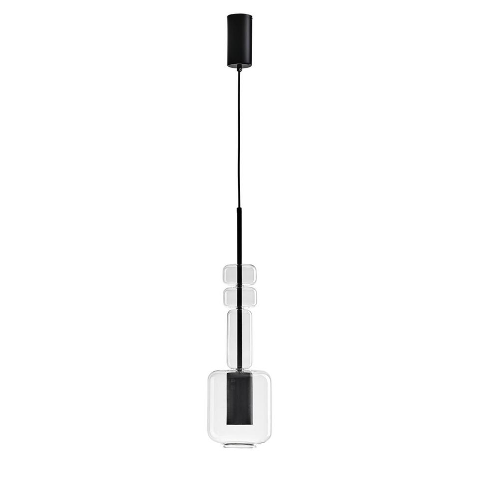 Фото №4  Подвесной светильник LUMION 6503/1A SUSPENTIONI LN26 385 чёрный Подвес GU10 50W 220V VERONA