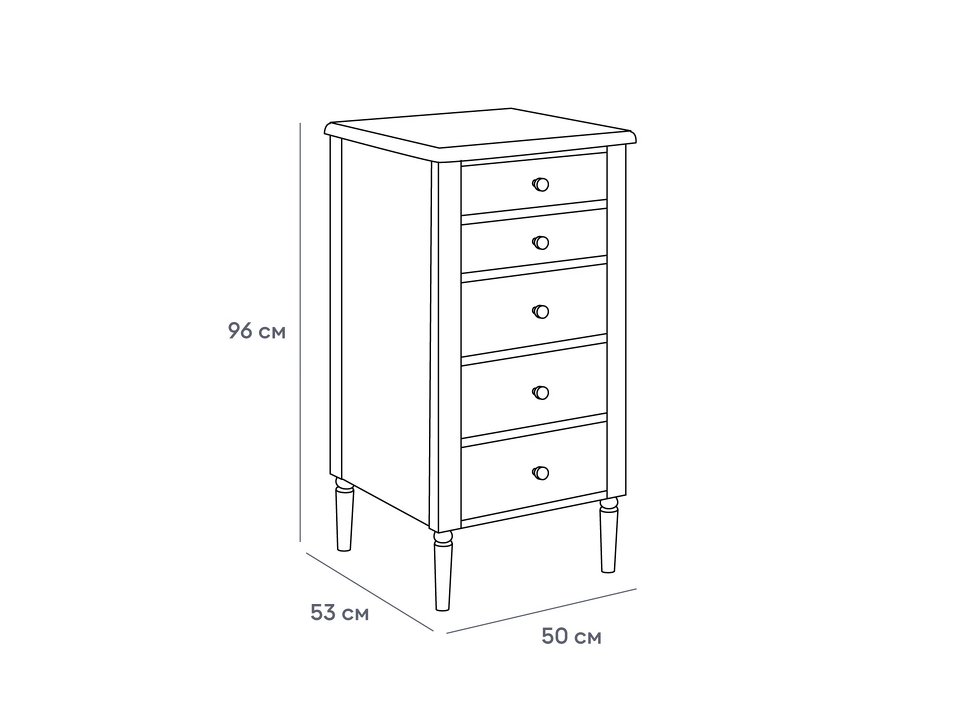 Фото №7  OGOGOHOME Комод Blues