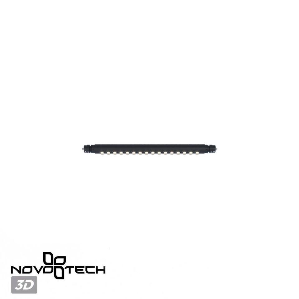 Фото №9  NOVOTECH 359366 KONST NT24 032 черный Светильник диммир. со сменой цв. температ. (управл. - пульт ДУ или прилож. Smart Life) IP20 LED 8W 48V 3000-6000К GLAT
