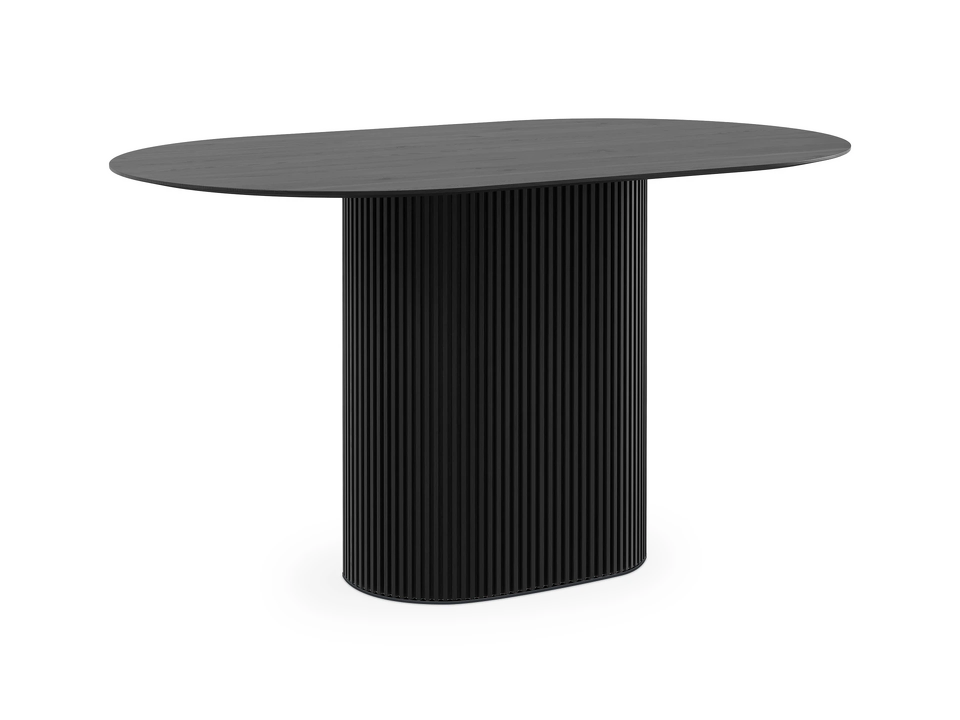 Фото №4  OGOGOHOME Стол обеденный овальный Mono Stripe 140х85